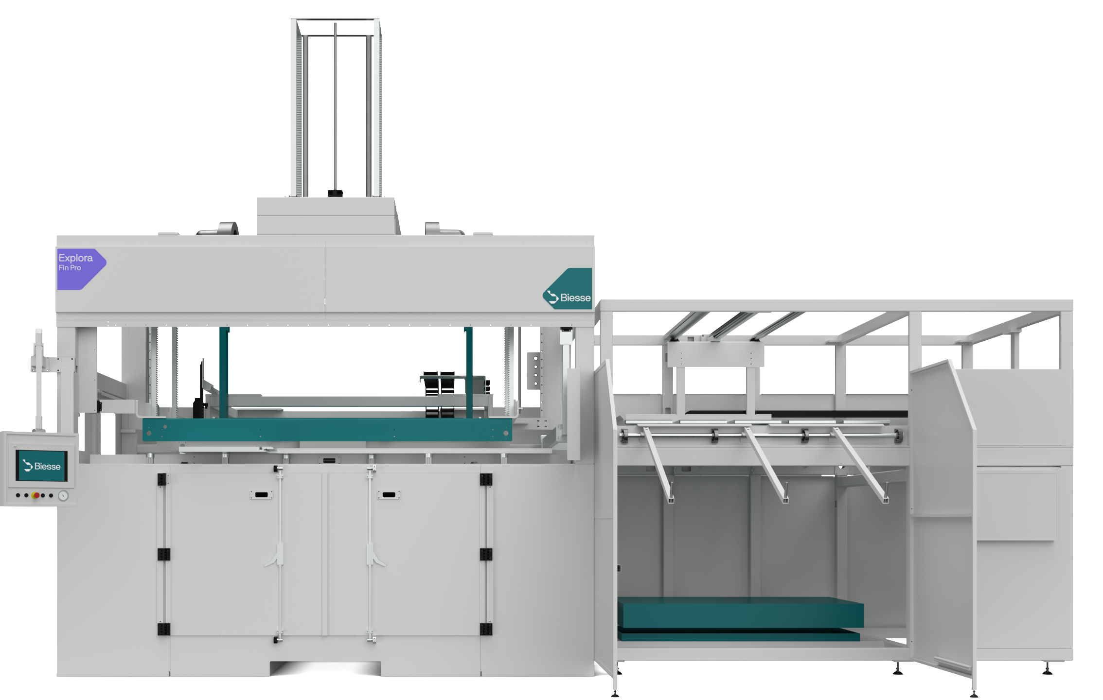 ;Chladiace systémy: Explora Fin Pro T T je vybavená chladiacim systémom, ktorý je vytvorený s využitím rôznych chladiacich ventilátorov inštalovaných v blízkosti oblasti tvarovania.