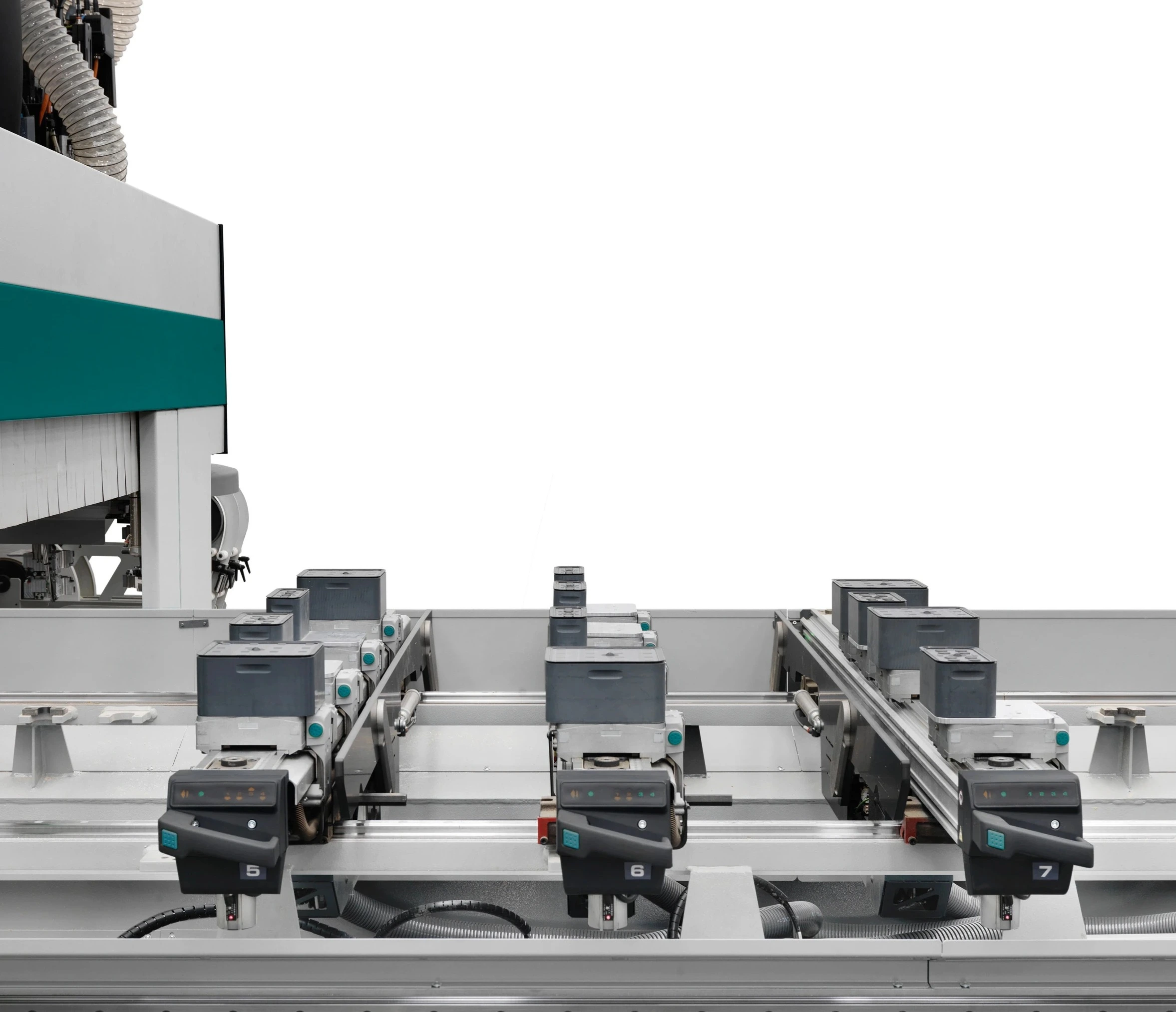 ;Inteligentné polohovanie stola: Na výber asistované alebo automatické pozicionovanie stolov a prísaviek.