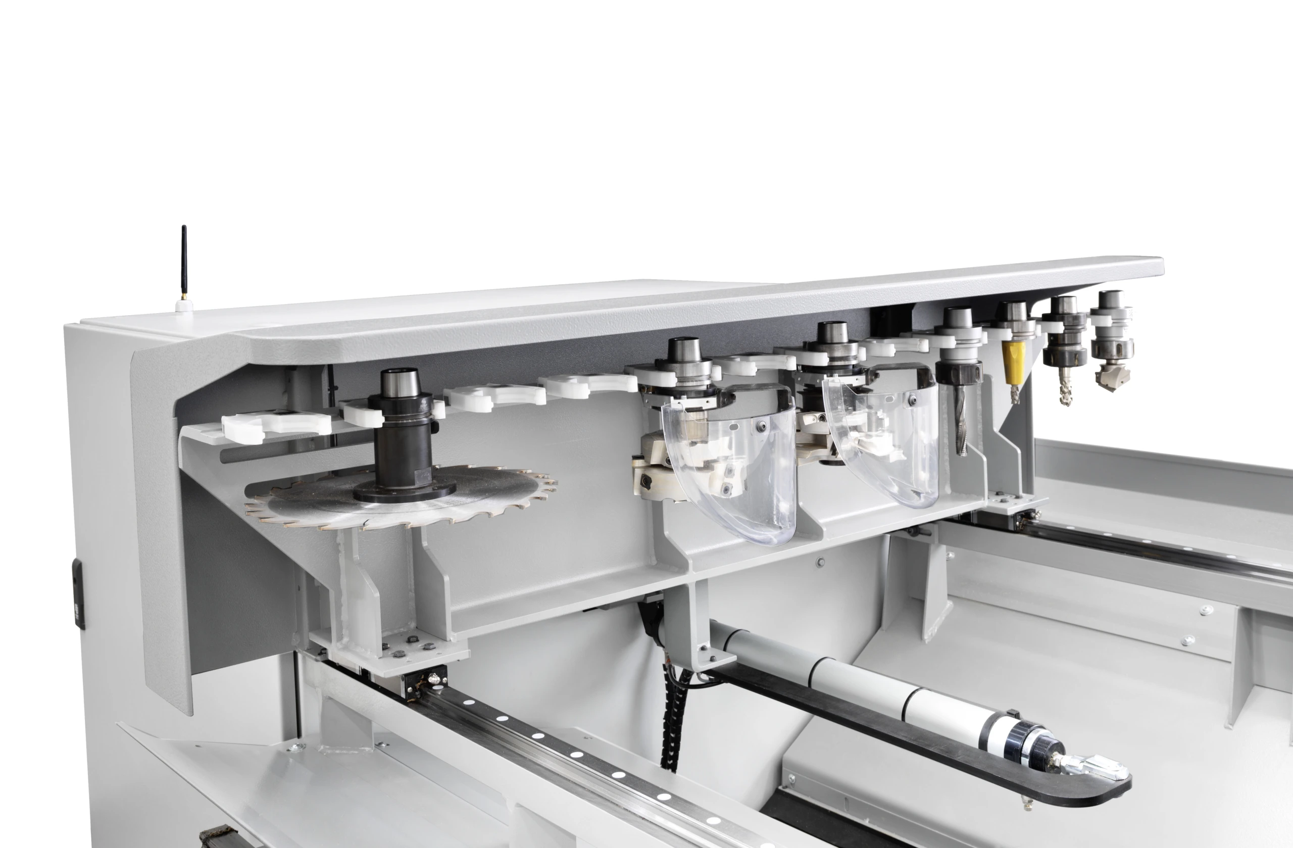 ;Vŕtacia hlava a zásobníky nástrojov podľa požiadaviek klienta