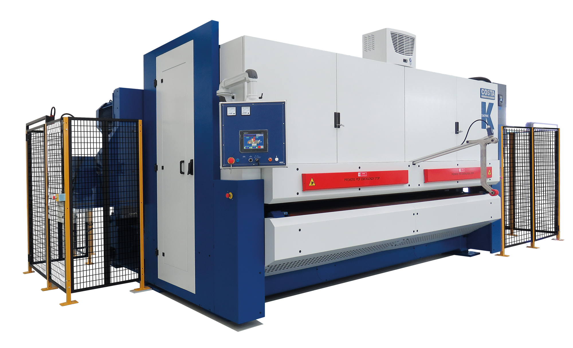 ;Každý stroj je konfigurovaný individuálne podľa potrieb zákazníka a konkrétnej aplikácie.