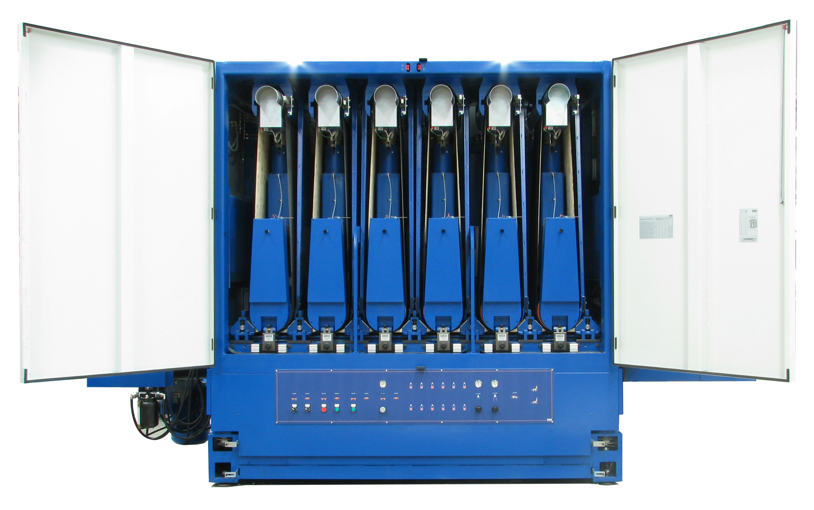 ;Stroj je možné osadiť až ôsmimi pracovnými jednotkami