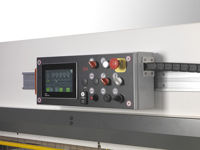 ;Farebný dotykový panel na jednoduché nastavovanie rezov