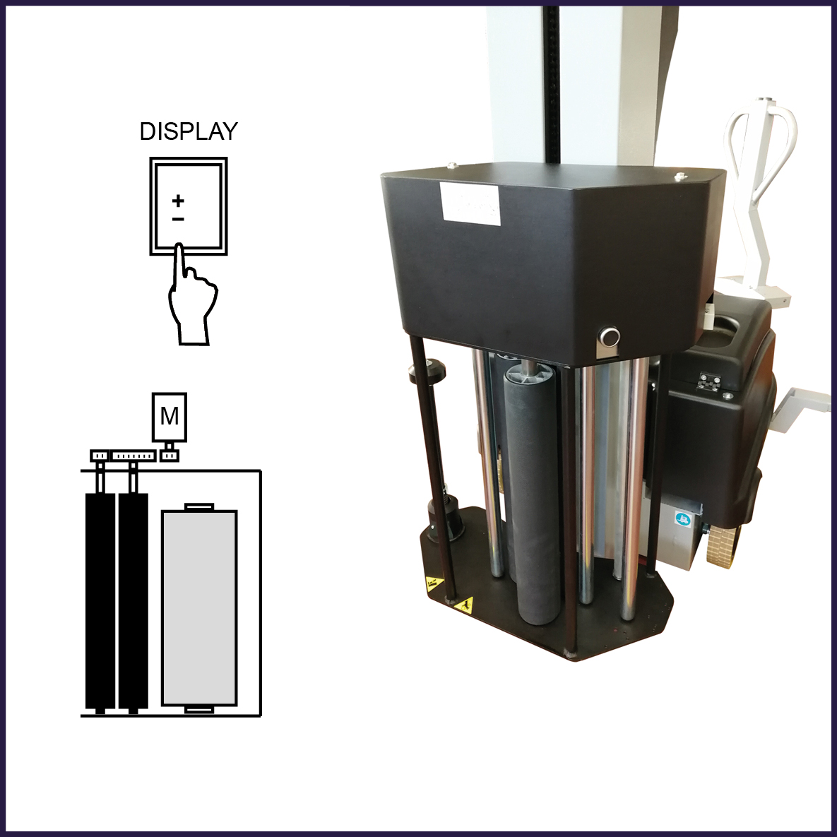 ;Nastaviteľné napätie fólie